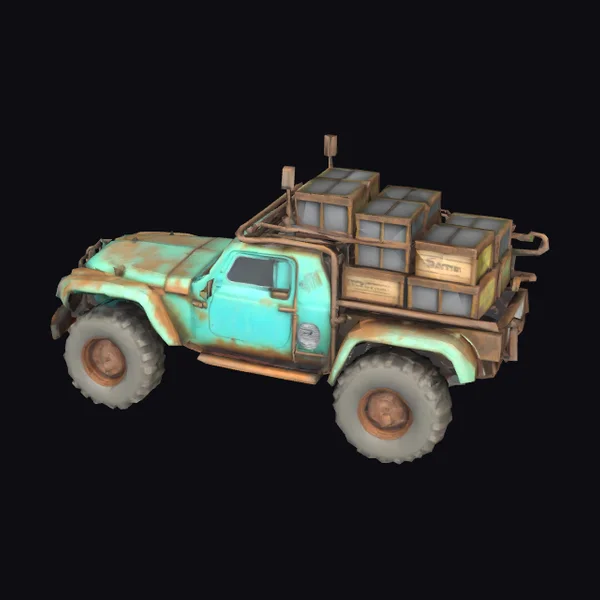 Rusty Dune Buggy Truck