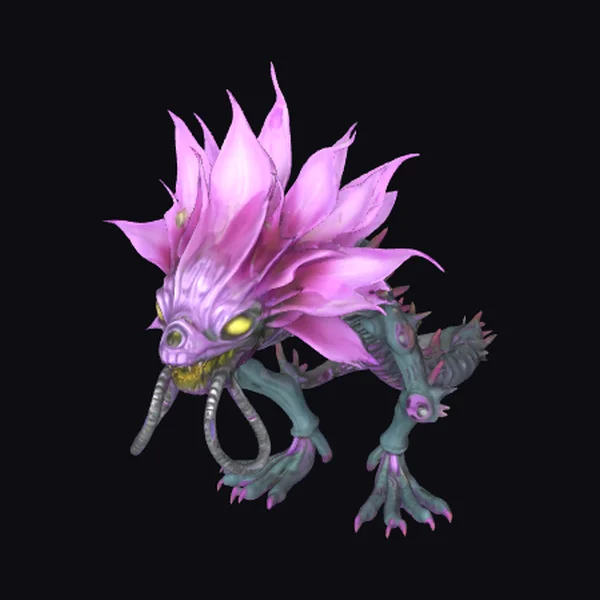 Biomechanical Flower Monster