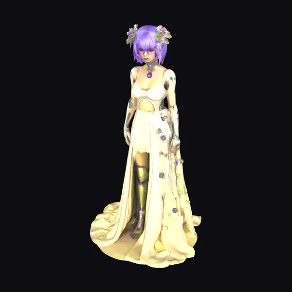 Robotic Goddess of Nature