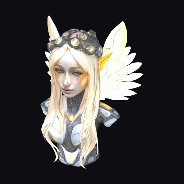 Futuristic Fairy Bust