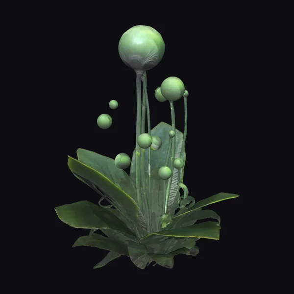 Alien Plant with Spheres
