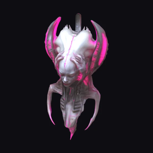 Alien Skull Decoration