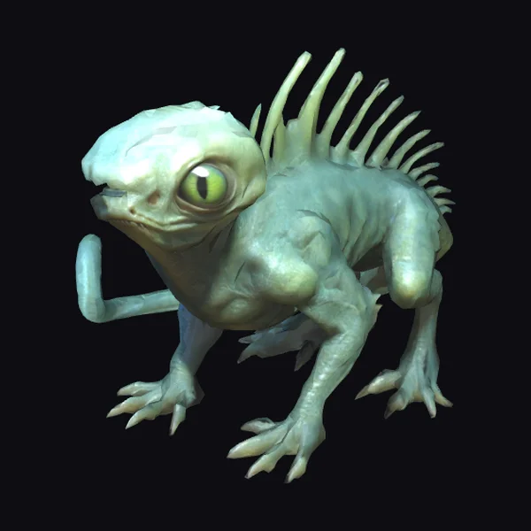 Alien Reptilian Hatchling