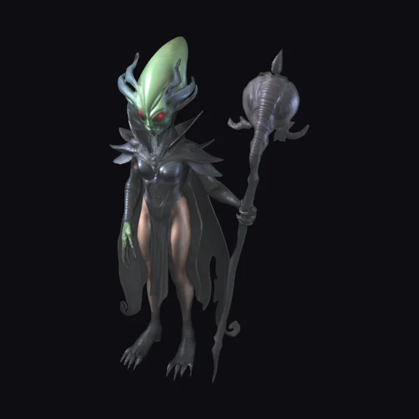 Alien Warlock Creature