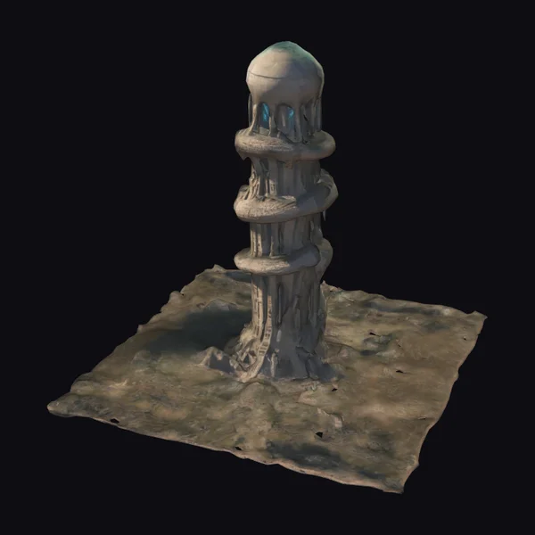 Ancient Alien Tower Structure
