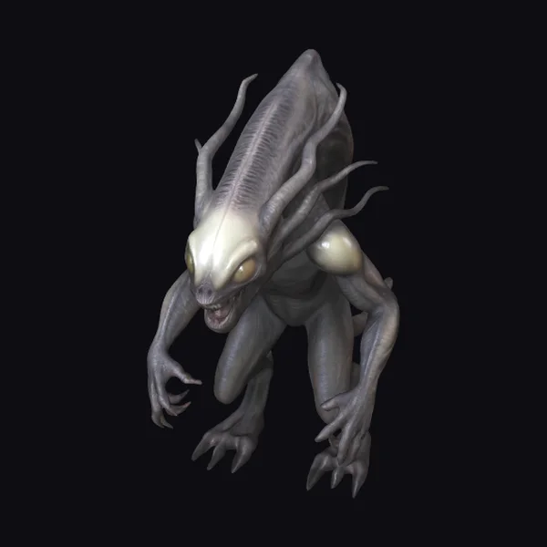 Feral Alien Carnivore Creature