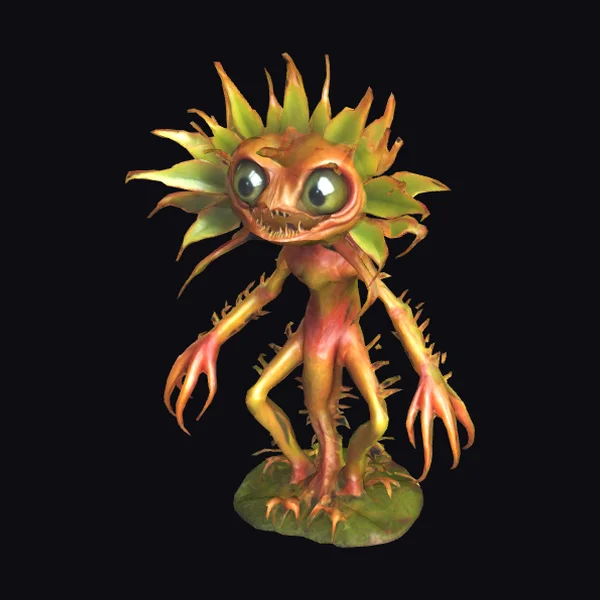 Alien Carnivorous Plant Creature