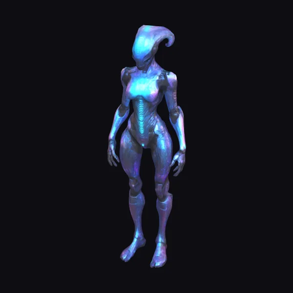 Elongated Alien Female