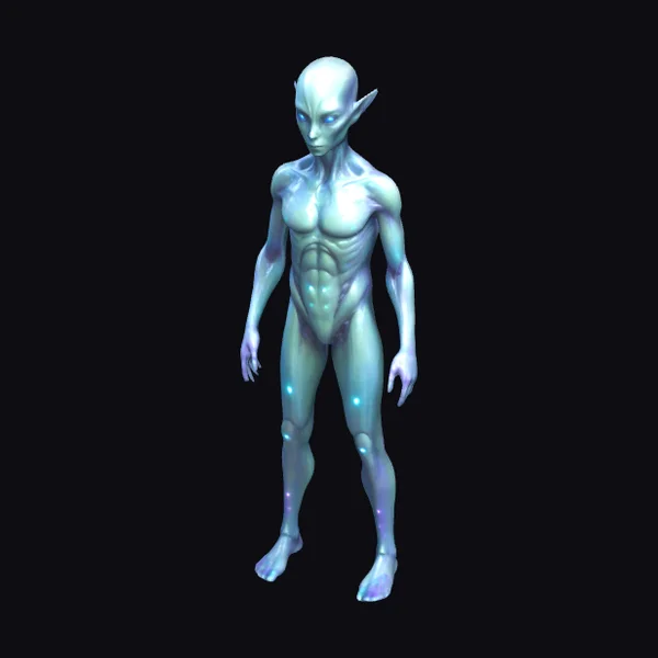 Tall Humanoid Alien Kaelen