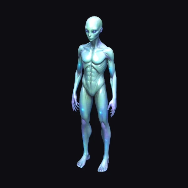 Tall Humanoid Alien Kaelen