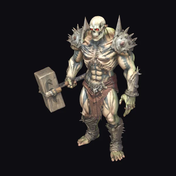 Massive Skeleton Orc Warrior