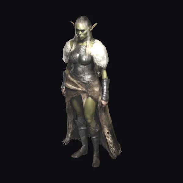 Female Orc Fashion Model