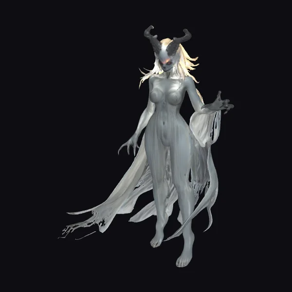 Ghostly Female Demon