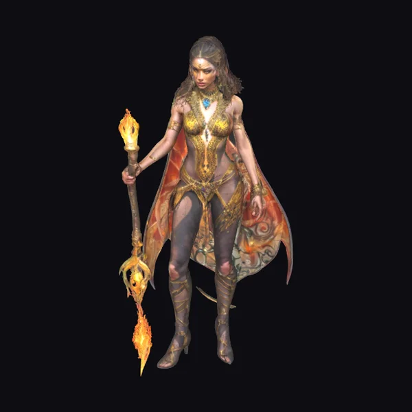 Exotic Warrior Princess