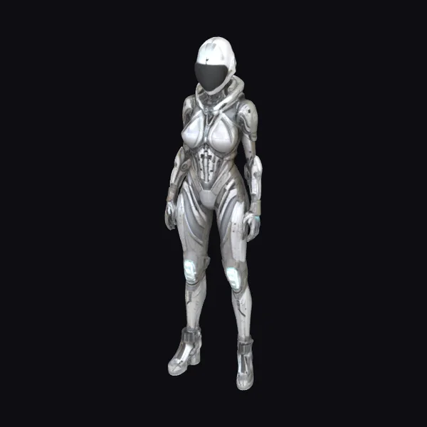 Silver Cyborg Scout