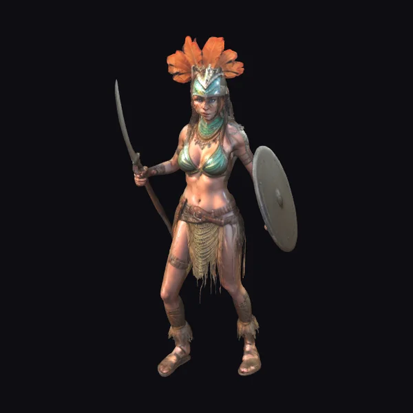 Tropical Female Warrior