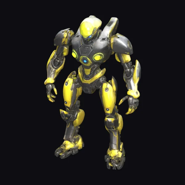 Yellow Metal Mechanoid