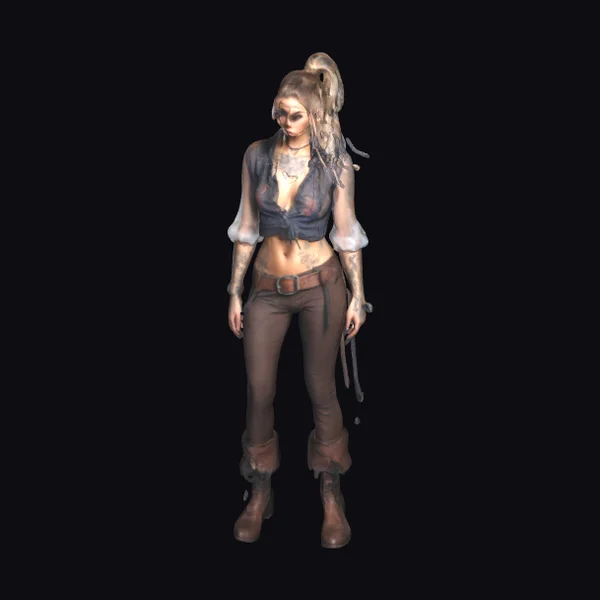 Stylized Pirate Woman
