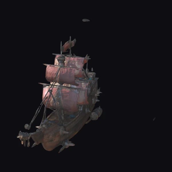 Flying Pirate Ship