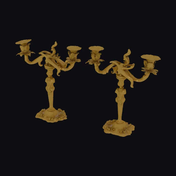 Golden Candelabras