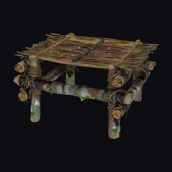 Rustic Timber Log Table