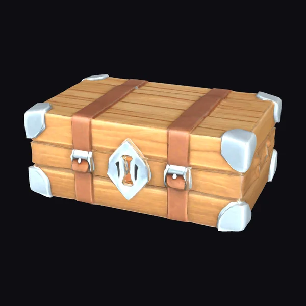 Wooden Treasure Chest