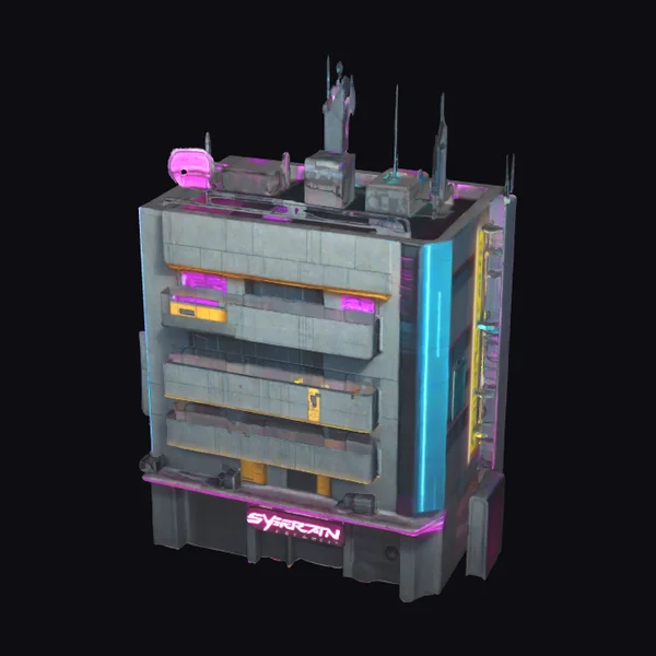 Cyberpunk Residential Complex