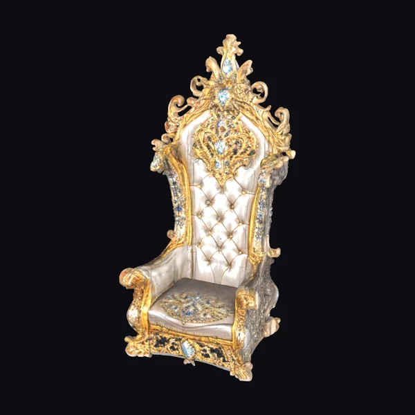 Ornate Throne Chair