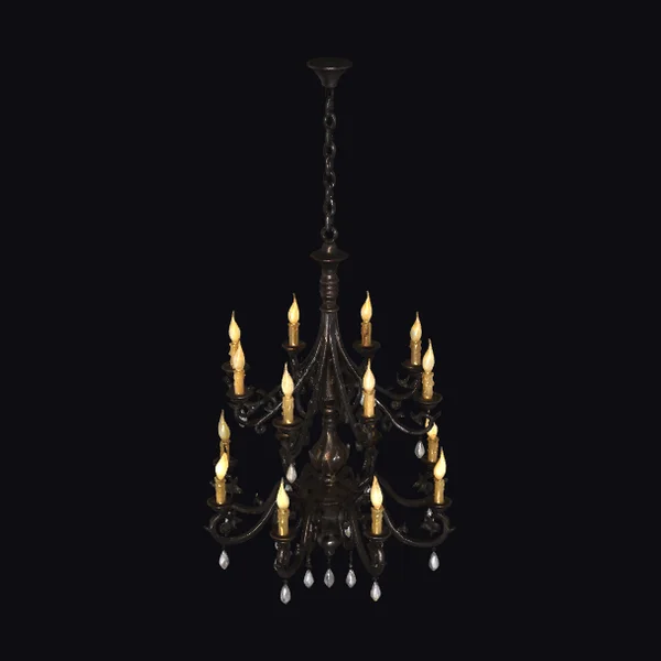 Dark Ornate Chandelier