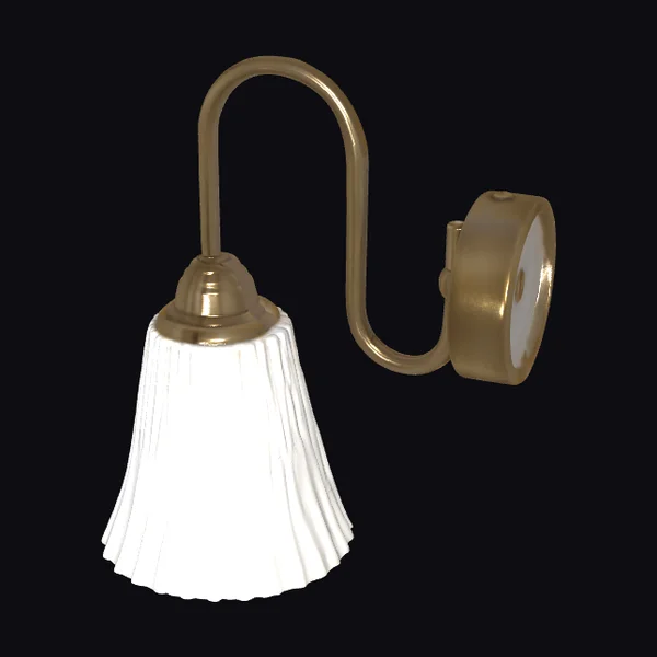 Golden Wall Sconce Light