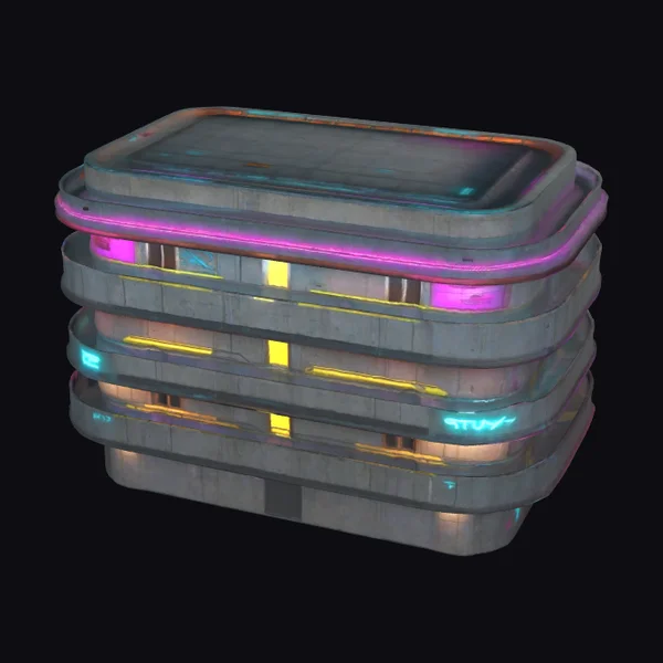 Futuristic Apartment Complex