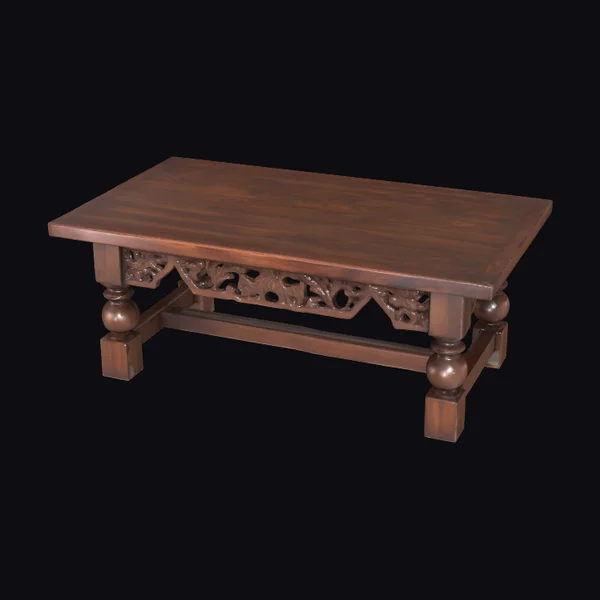 Ornate Wooden Coffee Table