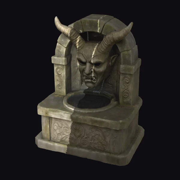 Demon Head Fountain