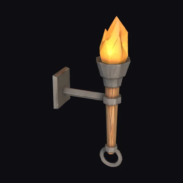 Medieval Torch Sconce