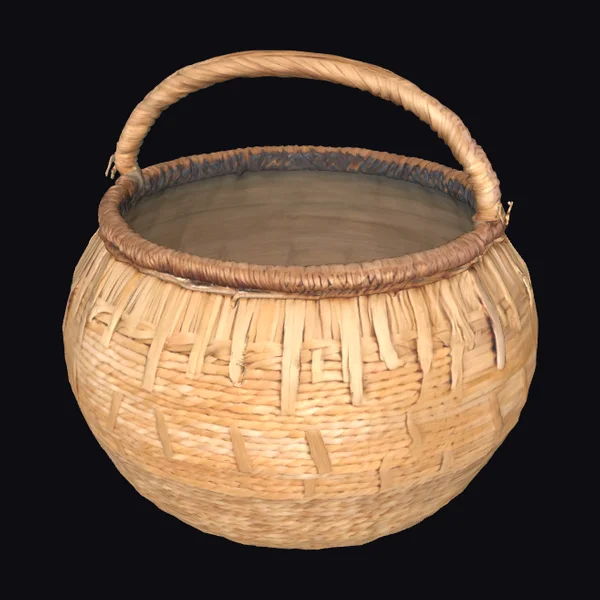 Woven Wicker Basket