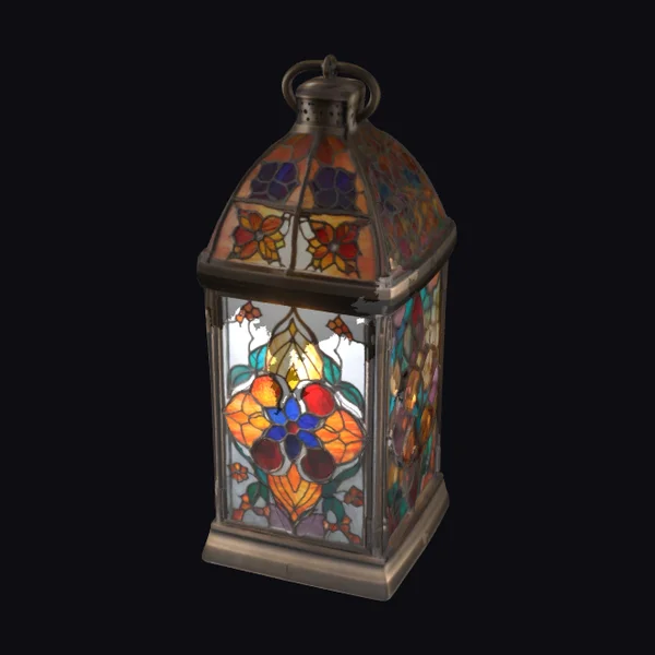 Stained Glass Lantern