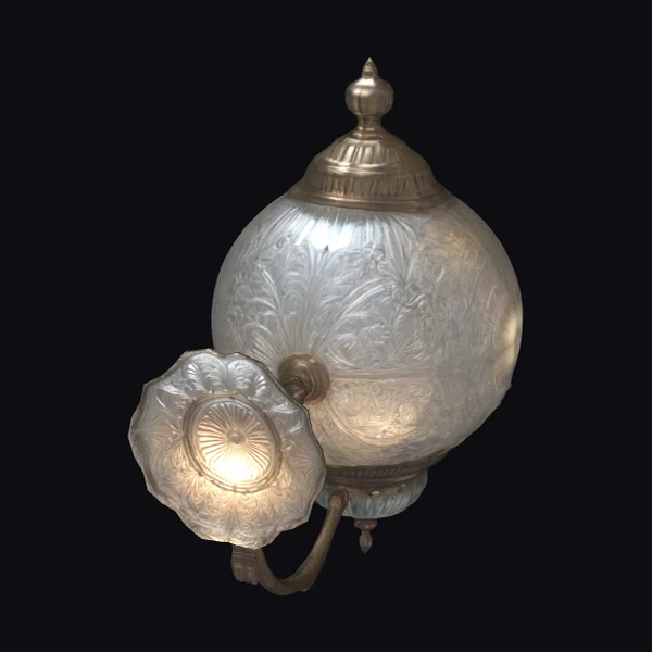 Ornate Victorian Wall Lamp