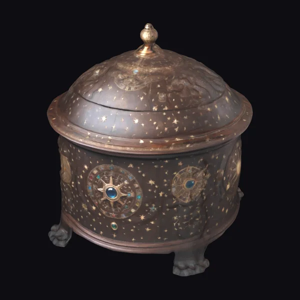 Ornate Wooden Treasure Chest