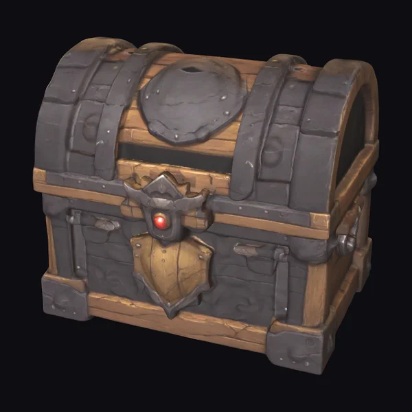 Wooden Treasure Chest