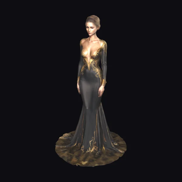 Elegant Evening Lady