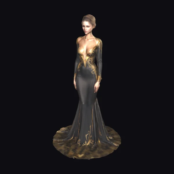 Elegant Evening Lady