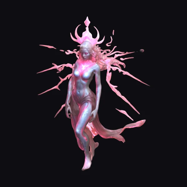 Floating Elemental Queen
