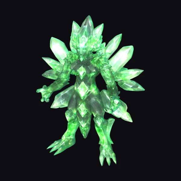 Green Crystal Elemental