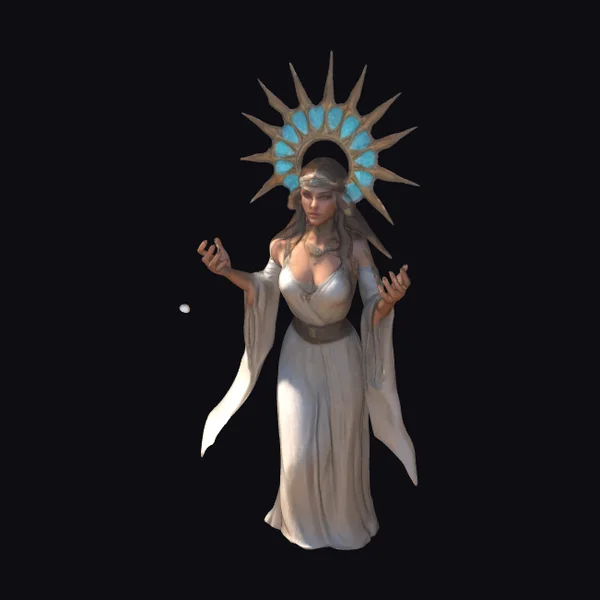 Elegant Sun Witch
