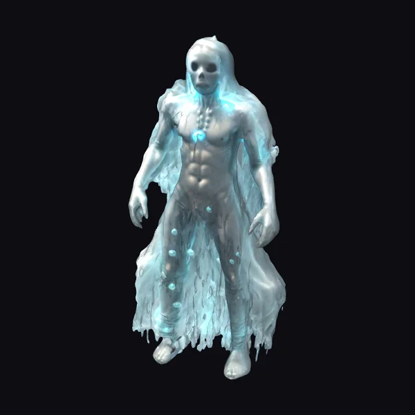 Ghostly Humanoid Energy Form