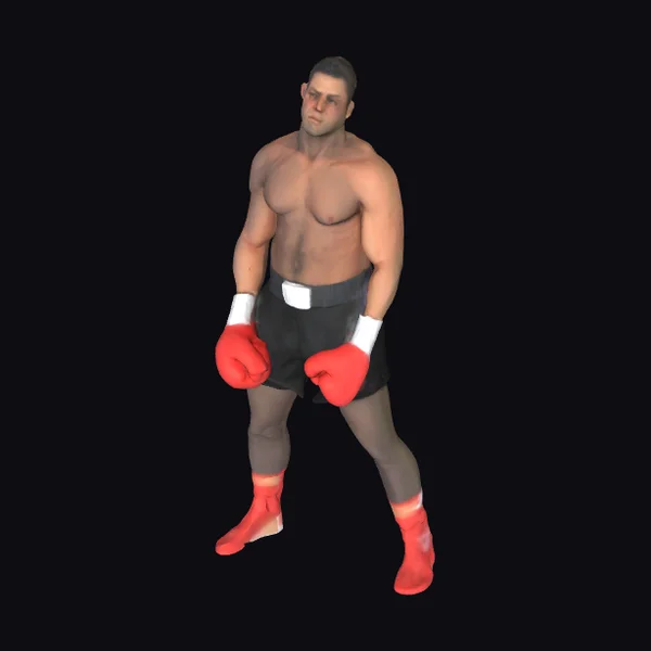 Boxing Champion Portrait