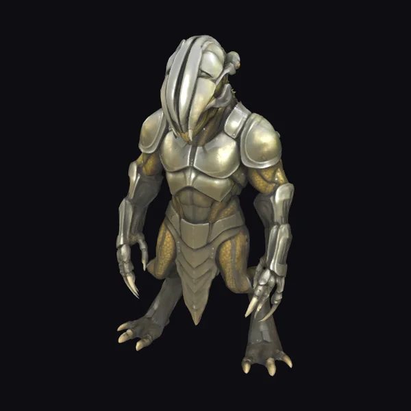 Armored Beast Creature