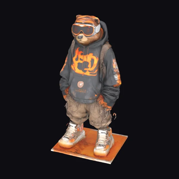 Tiger Streetwear Character