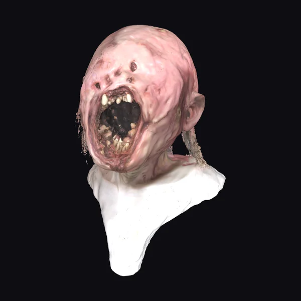 Zombie Head Bust