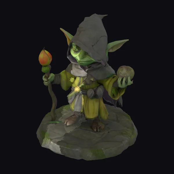 Goblin Wizard Figurine